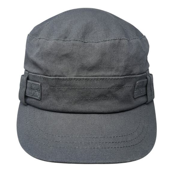 Honolua Wahine Aloha Cadet Army Cap Gray One Size Stretchable Embroidered - Picture 1 of 9